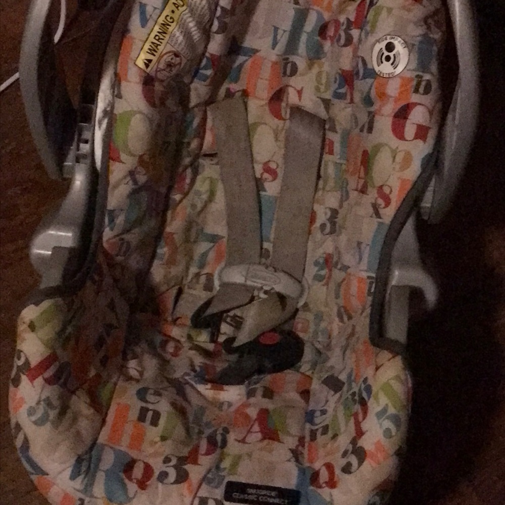 Boy infant car seat